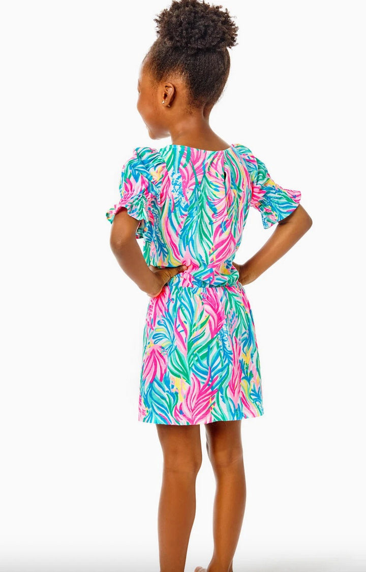Lilly Pulitzer Girls Mini Adley Romper