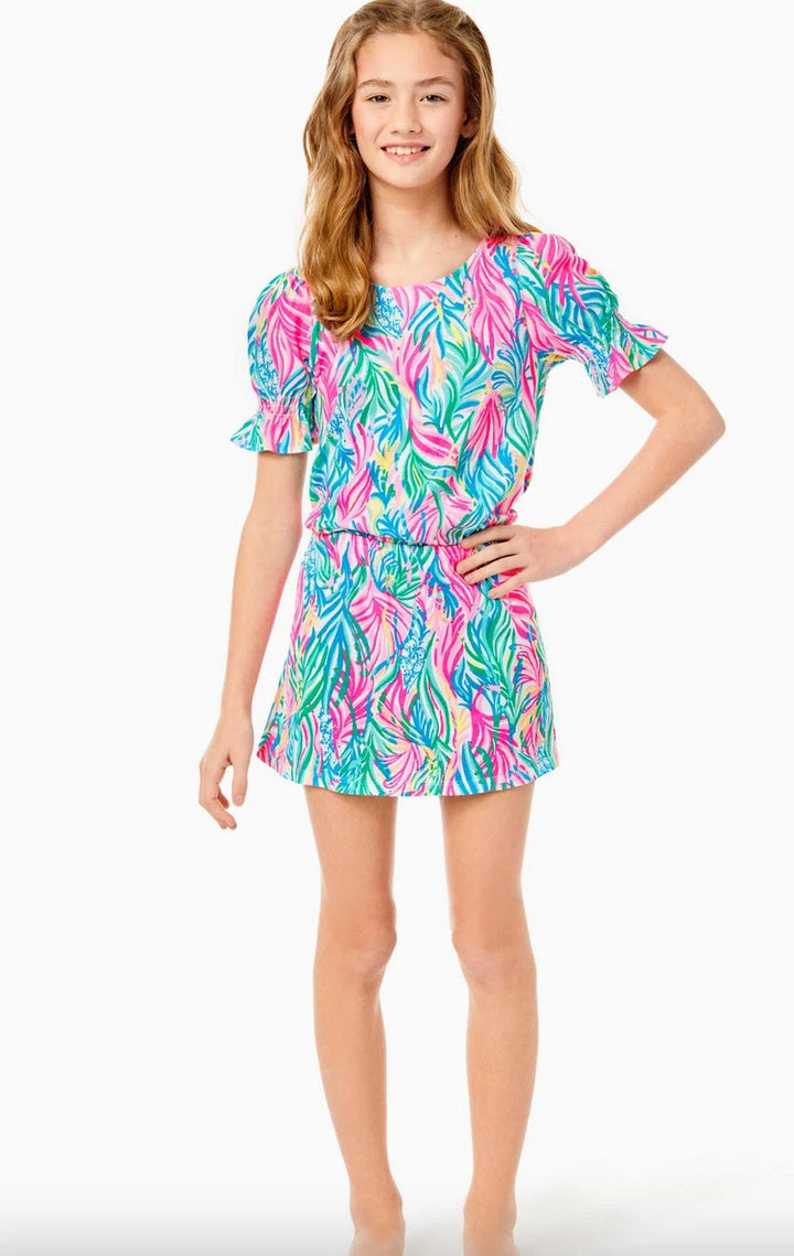 Lilly Pulitzer Girls Mini Adley Romper