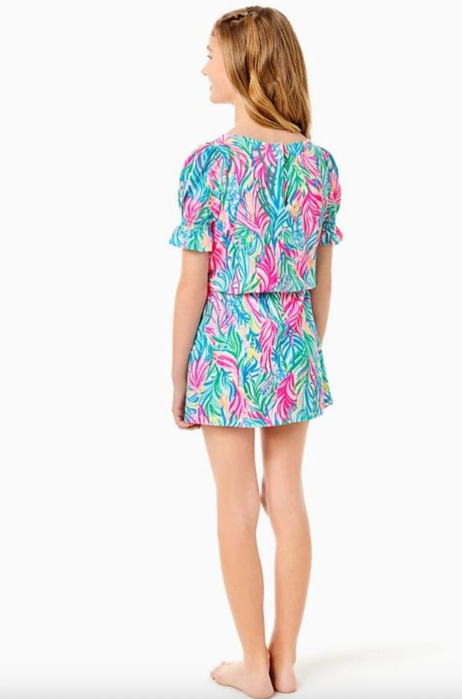 Lilly Pulitzer Girls Mini Adley Romper