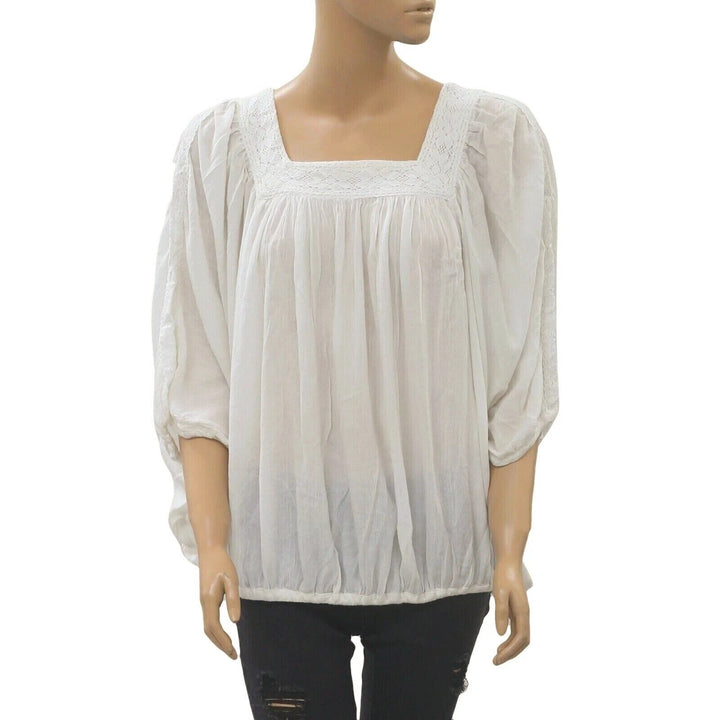 Denim & Supply Ralph Lauren Crochet Lace Tunic Top