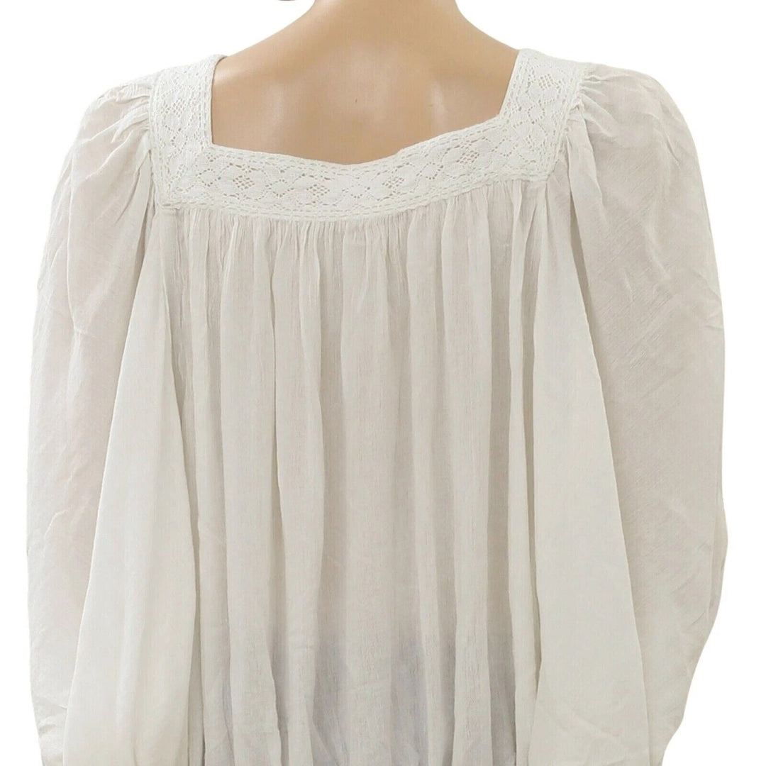 Denim & Supply Ralph Lauren Crochet Lace Tunic Top