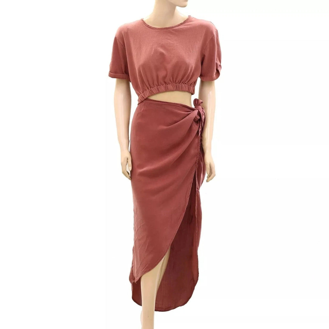 free people rae maxi dress Free People Rae Maxi in Redwood