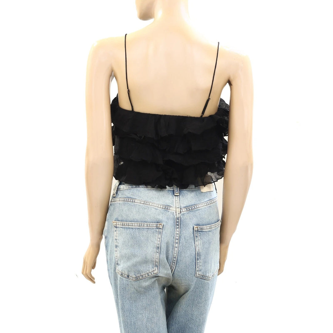 Free People FP One Fauna Tank Cropped Blouse Top