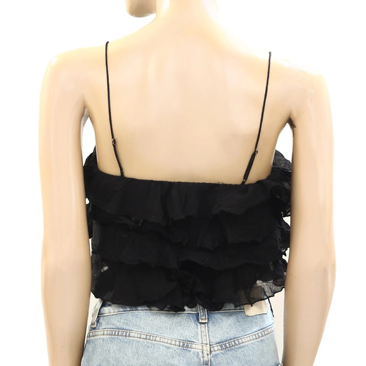 Free People FP One Fauna Tank Cropped Blouse Top