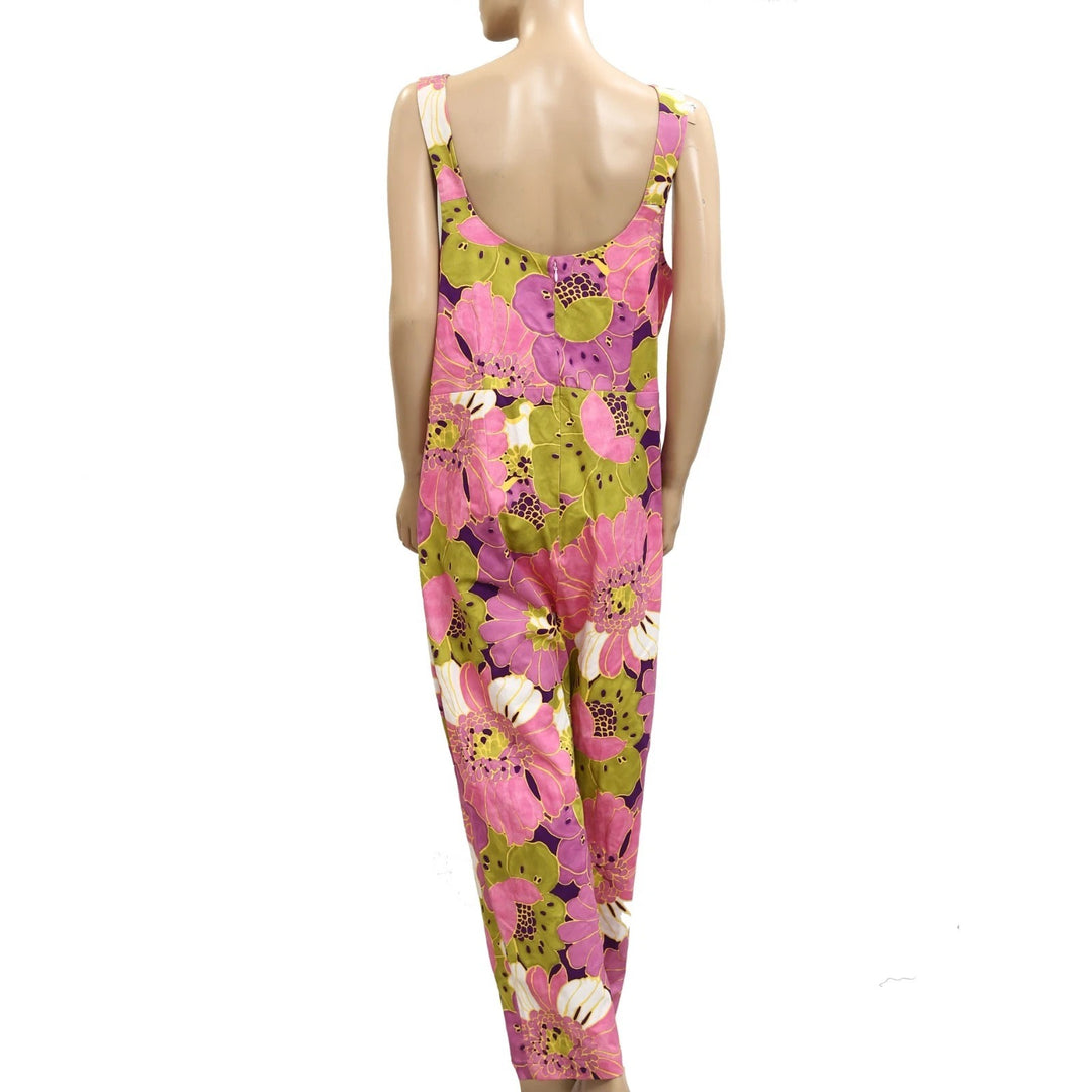 Frances Valentine Susie African Daisy Print Jumpsuit