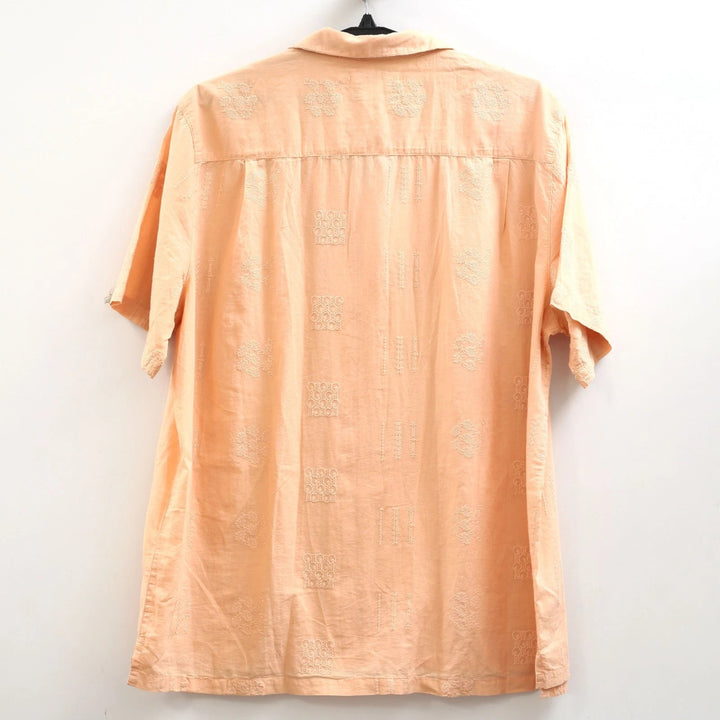 Urban Outfitters UO Men's Embroidered Buttondown Shirt Top