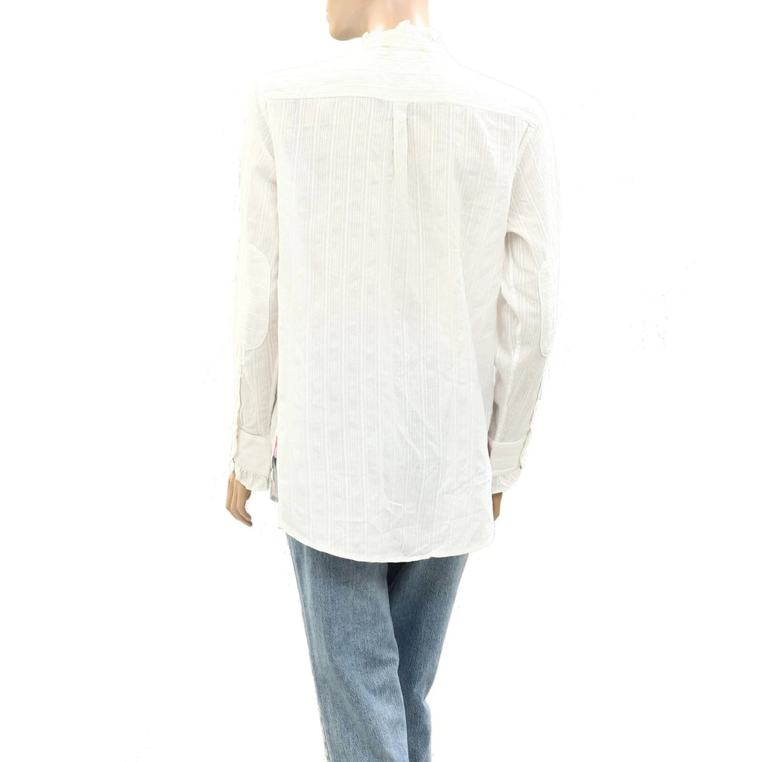 Kerri Rosenthal Buttondown Shirt Tunic Top