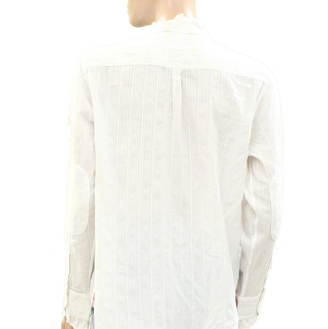 Kerri Rosenthal Buttondown Shirt Tunic Top