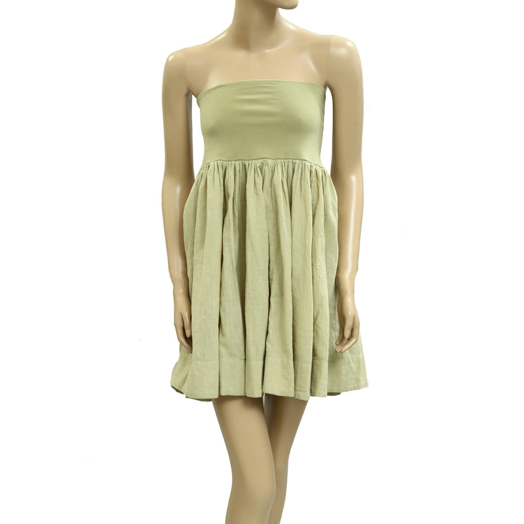 Free People Free-est Green Convertible Skirt Tube Dress White Chocolate Couture Free People Free-est Green Convertible Skirt Tube Dress White Chocolate Couture