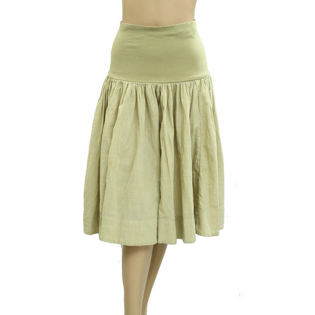 Free People Free-est Green Convertible Skirt Tube Dress