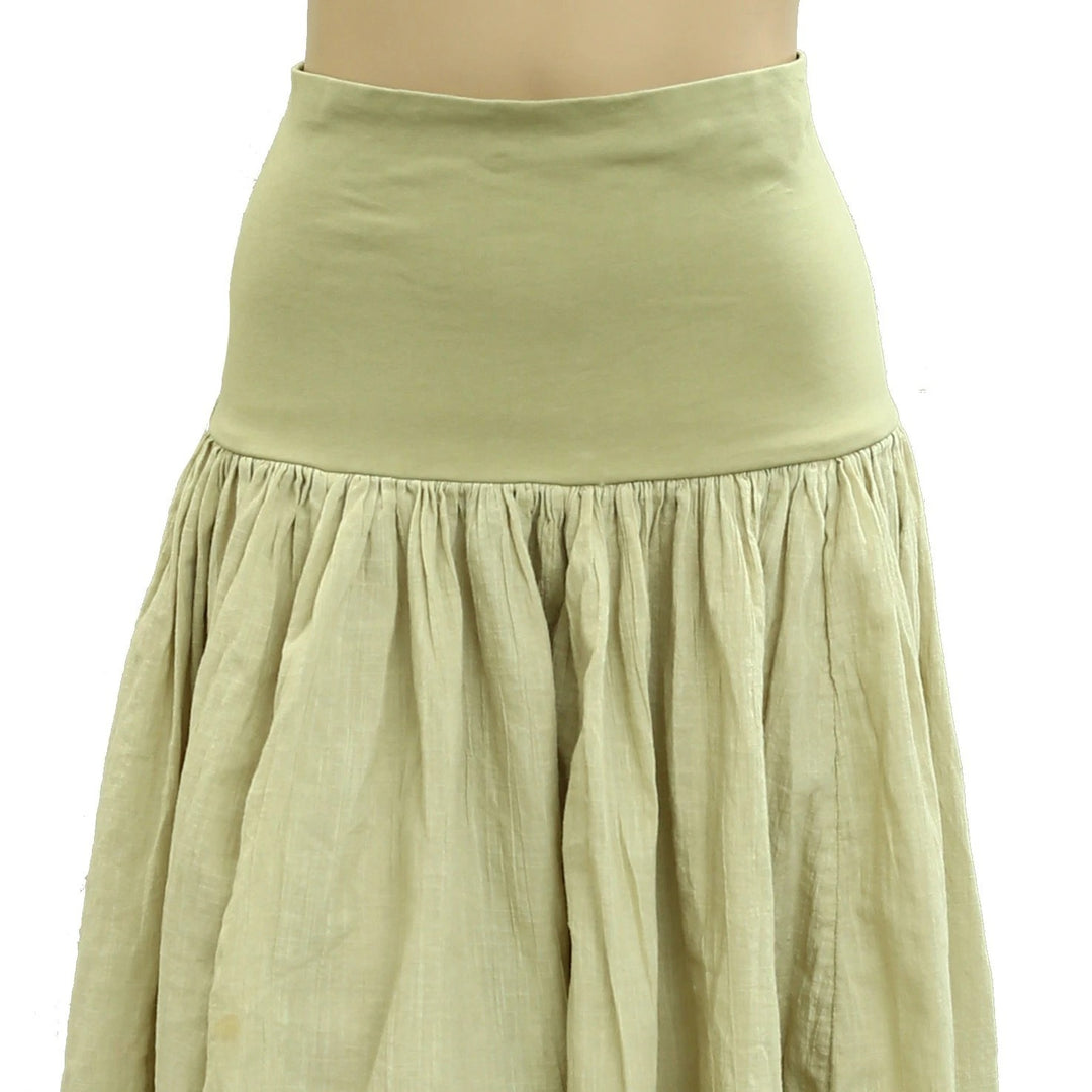 Free People Free-est Green Convertible Skirt Tube Dress