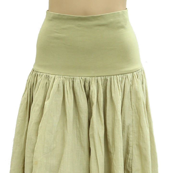Free People Free-est Green Convertible Skirt Tube Dress