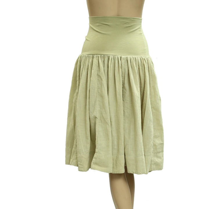 Free People Free-est Green Convertible Skirt Tube Dress