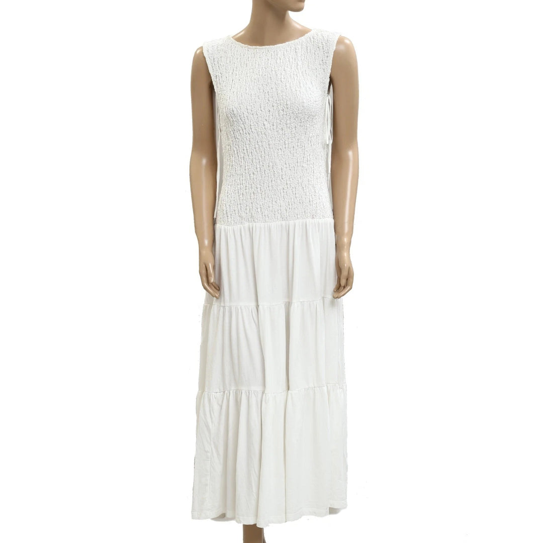 Free People free-est Natural Sterling Maxi Dress