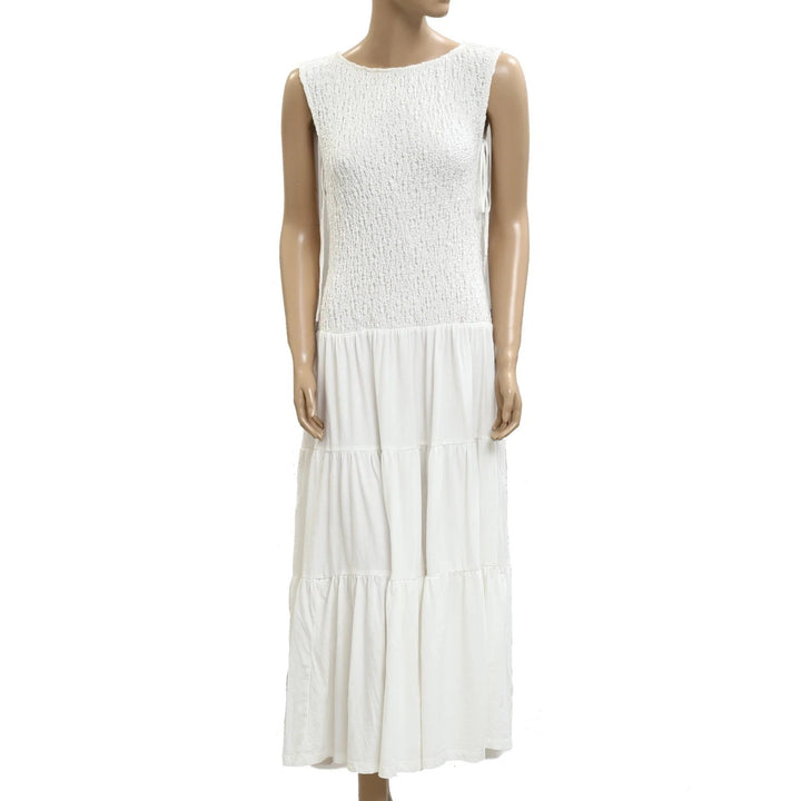 Free People free-est Natural Sterling Maxi Dress