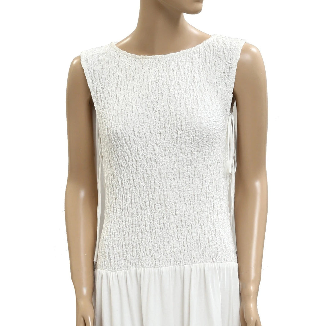 Free People free-est Natural Sterling Maxi Dress