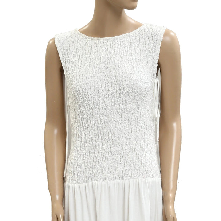 Free People free-est Natural Sterling Maxi Dress