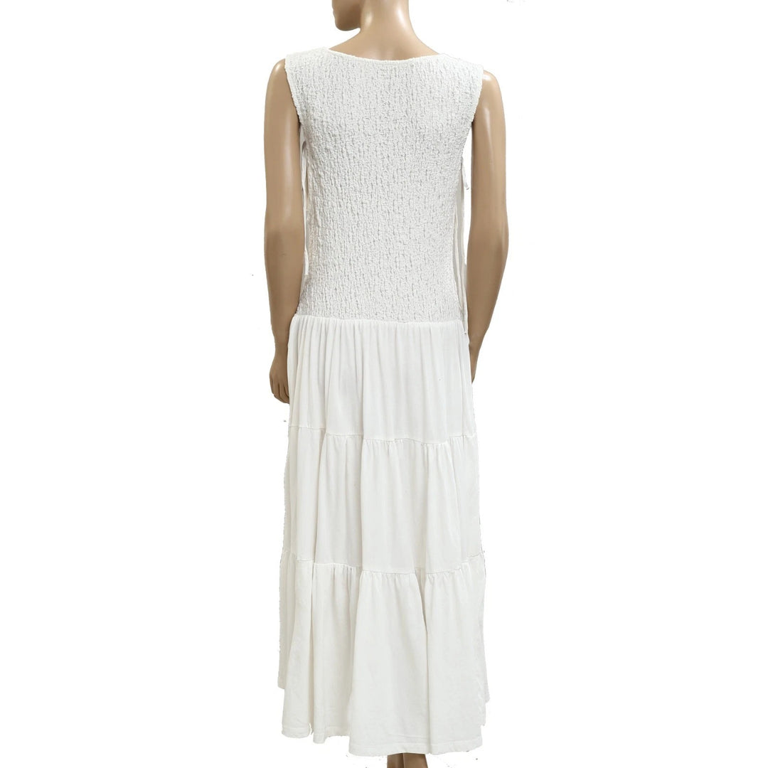 Free People free-est Natural Sterling Maxi Dress