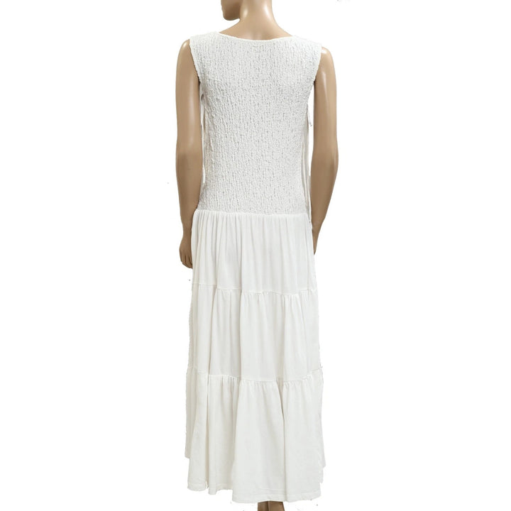 Free People free-est Natural Sterling Maxi Dress