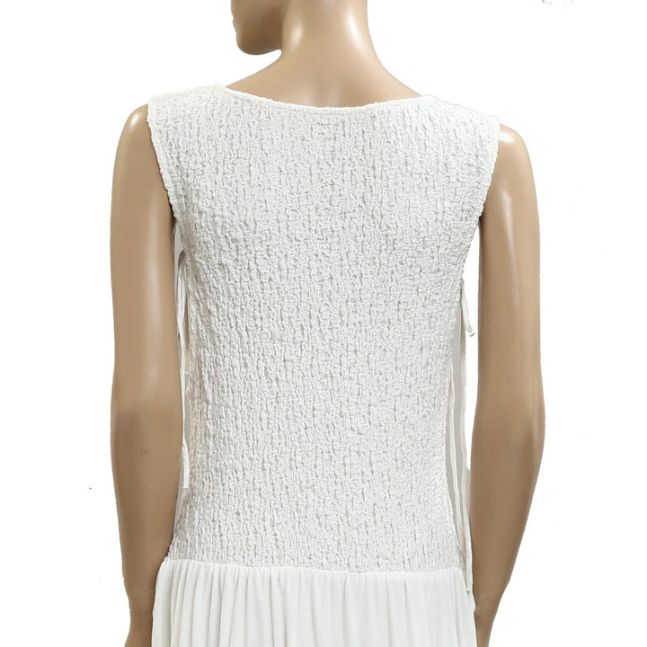 Free People free-est Natural Sterling Maxi Dress