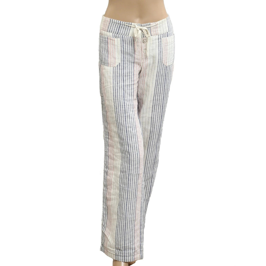 Sundance Catalog Striped Printed High waisted Pant