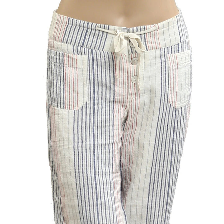 Sundance Catalog Striped Printed High waisted Pant
