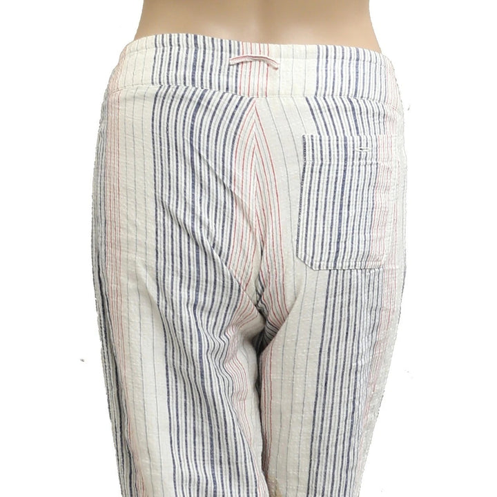 Sundance Catalog Striped Printed High waisted Pant