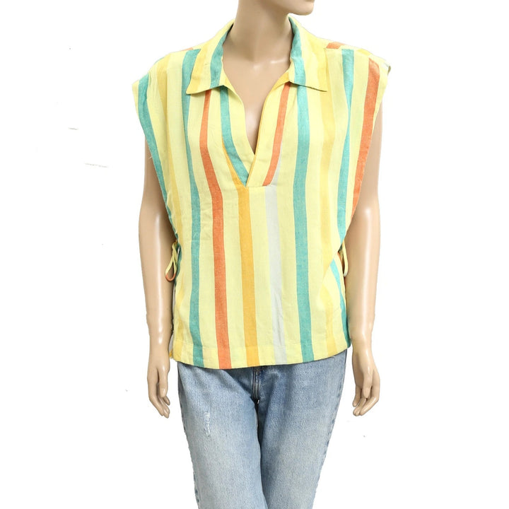 Free People Free-est Vacay Rhythm Blouse Top