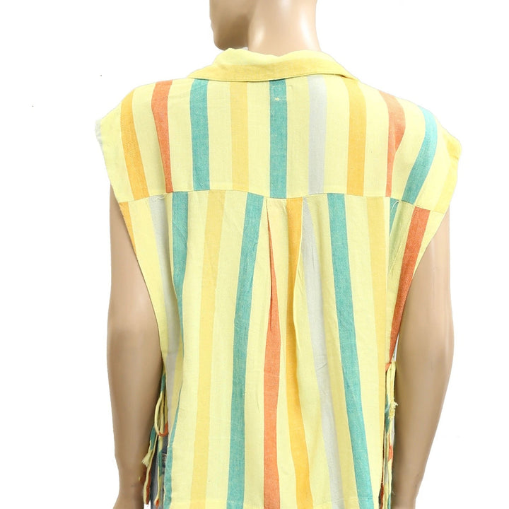 Free People Free-est Vacay Rhythm Blouse Top