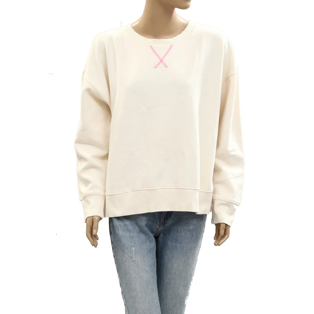 Kerri Rosenthal Ex-Boyfriend Smiley Sweatshirt Top