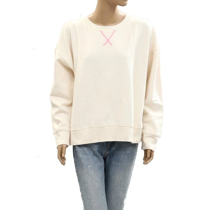 Kerri Rosenthal Ex-Boyfriend Smiley Sweatshirt Top
