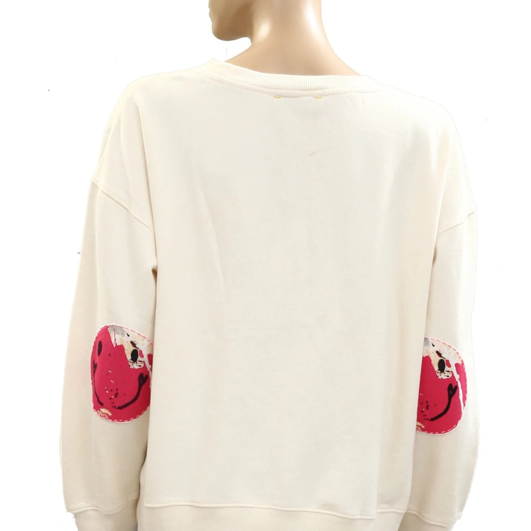 Kerri Rosenthal Ex-Boyfriend Smiley Sweatshirt Top