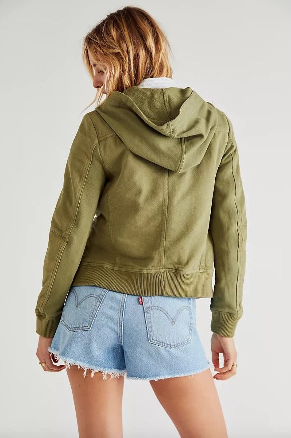 Free People We The Free Carmen Moto Jacket Top