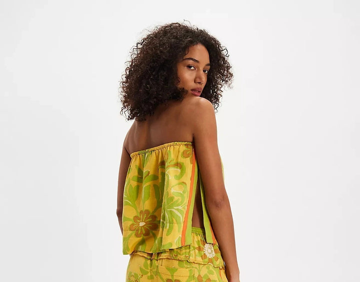 Free People Devella Tube Blouse Top