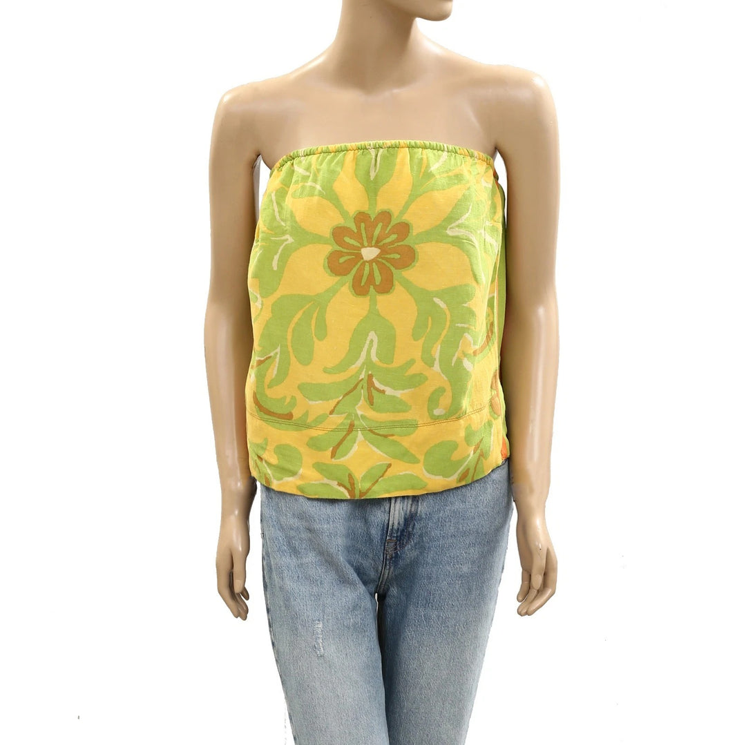 Free People Devella Tube Blouse Top