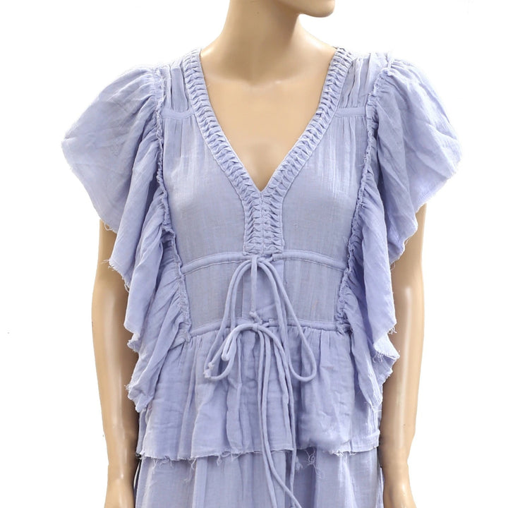 Free People Free-est Ruffle Midi Dress