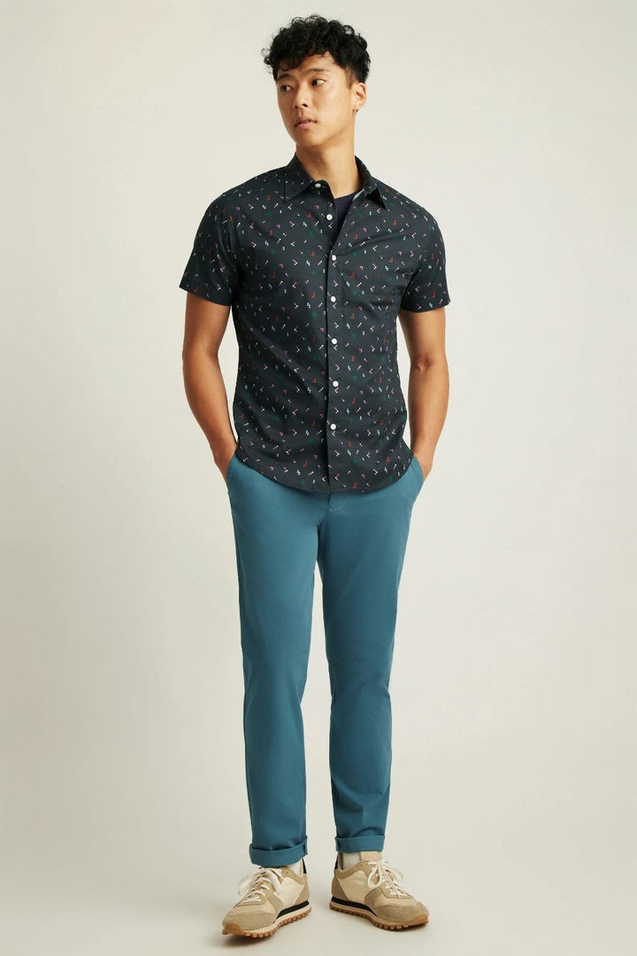 Bonobos Stretch Riviera Short Sleeve Men's Shirt