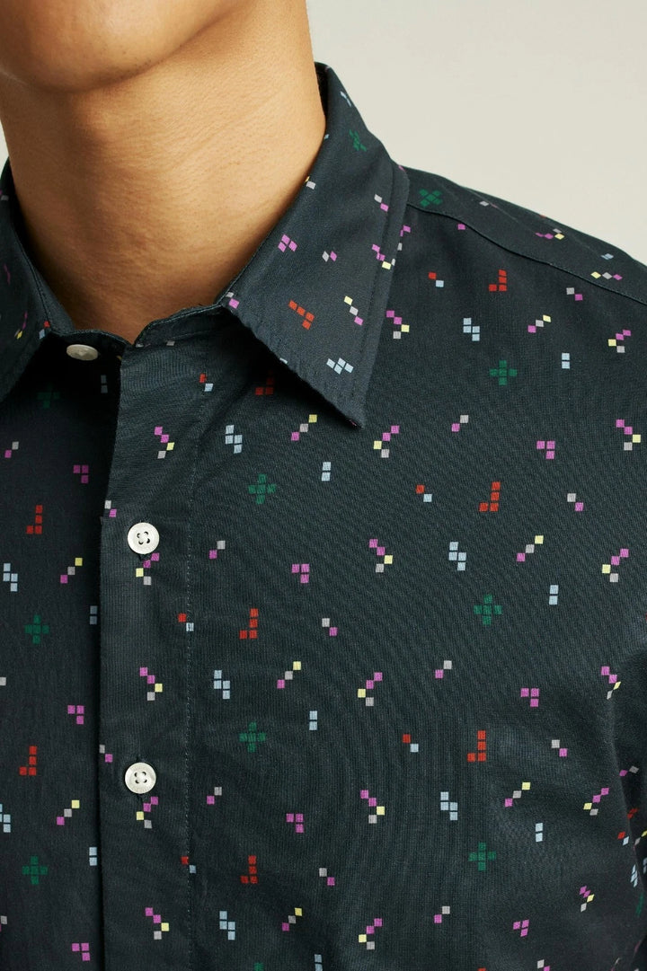 Bonobos Stretch Riviera Short Sleeve Men's Shirt