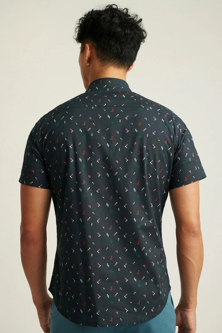 Bonobos Stretch Riviera Short Sleeve Men's Shirt