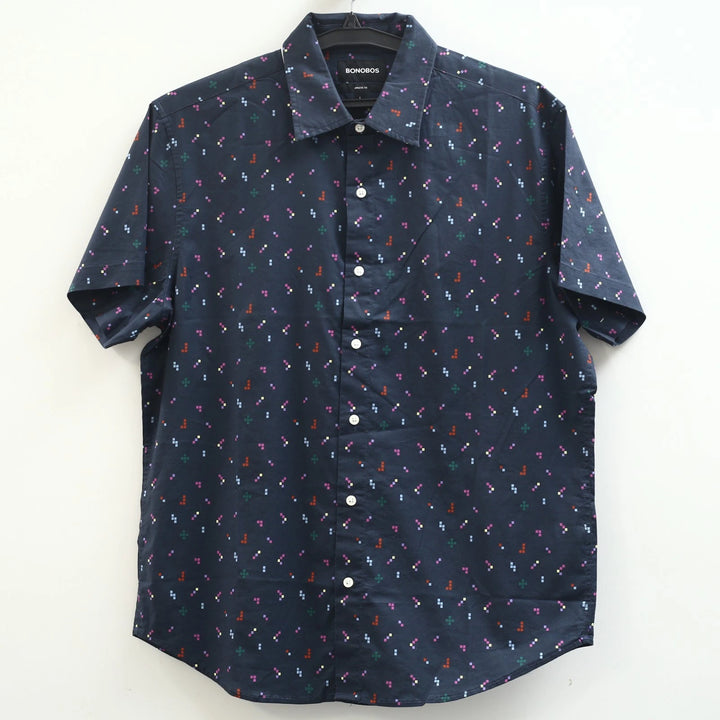 Bonobos Stretch Riviera Short Sleeve Men's Shirt