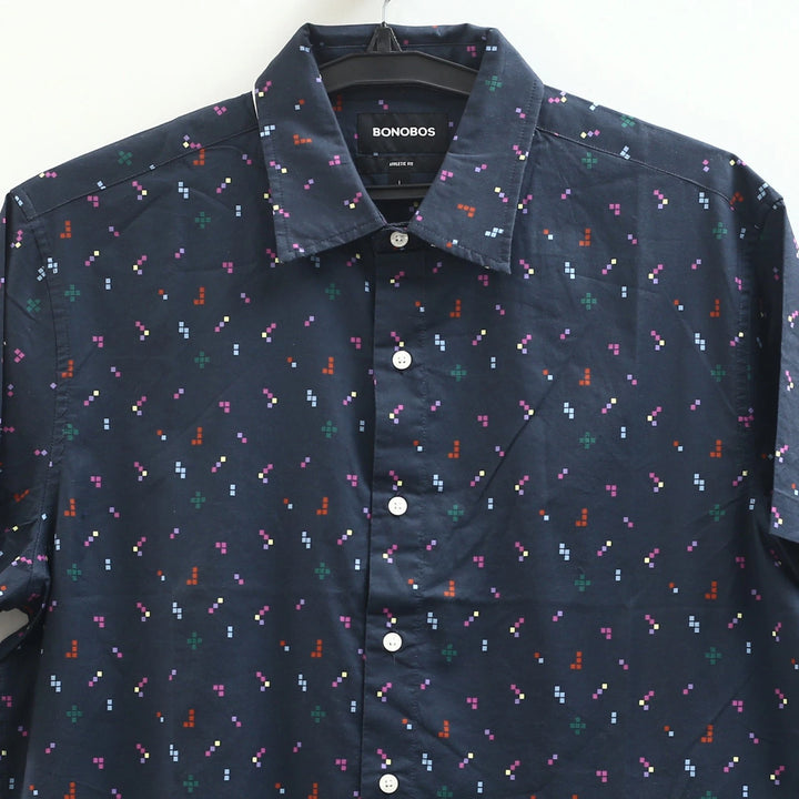 Bonobos Stretch Riviera Short Sleeve Men's Shirt
