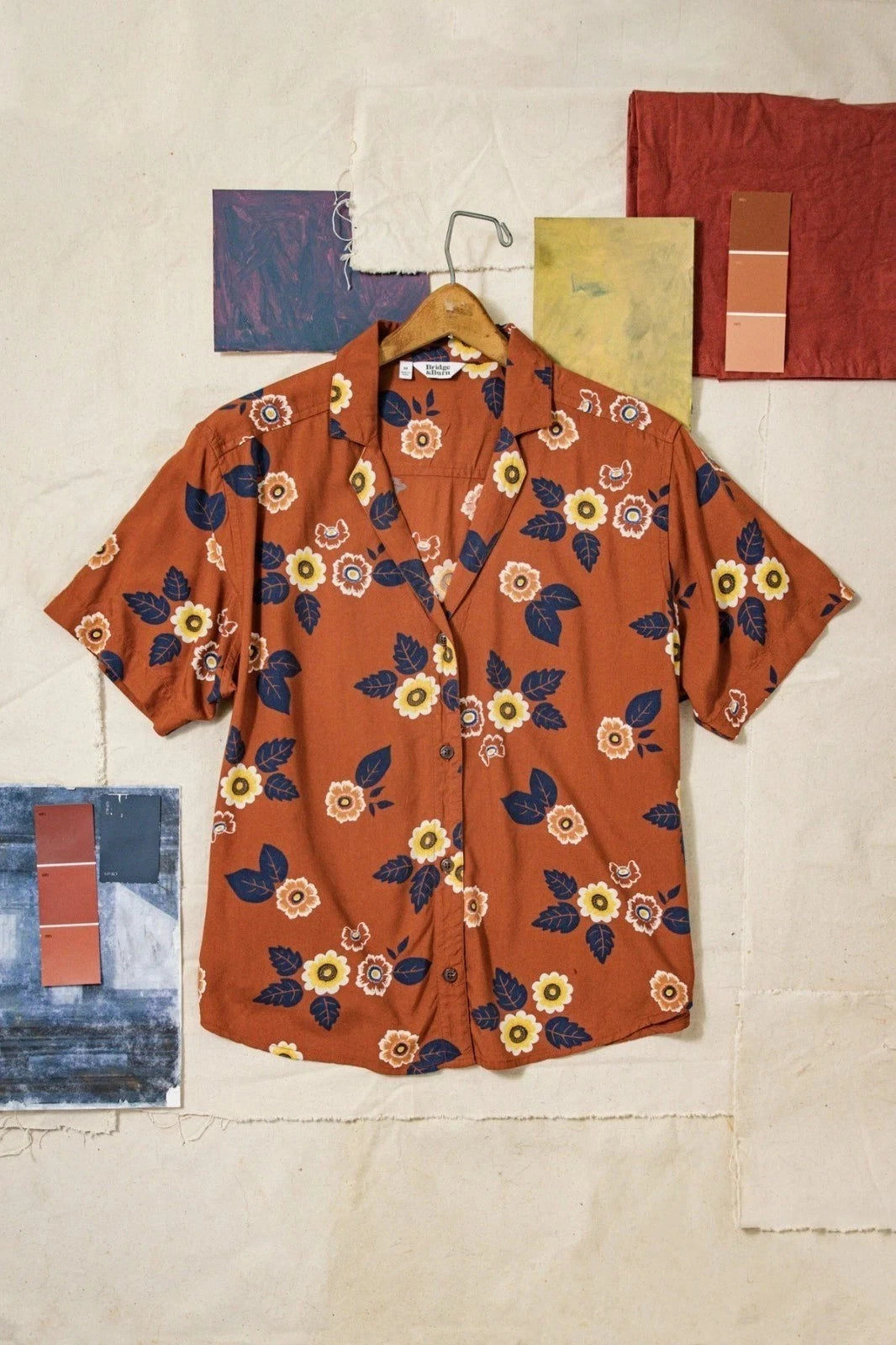Bridge & Burn The Mia Cropped Shirt Top