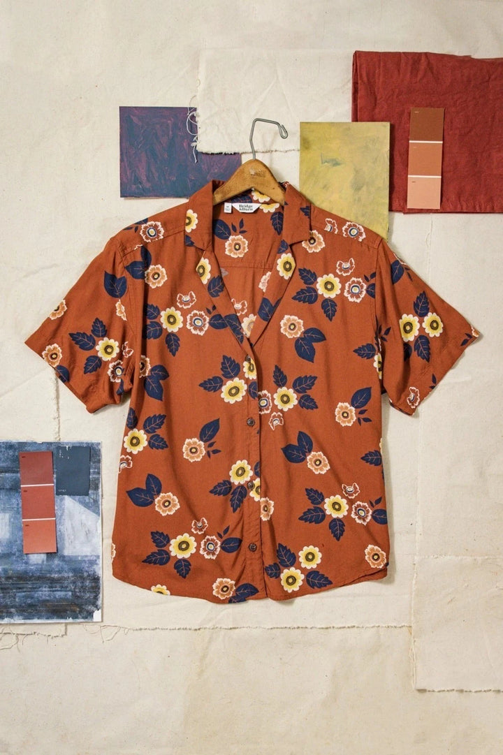 Bridge & Burn The Mia Cropped Shirt Top