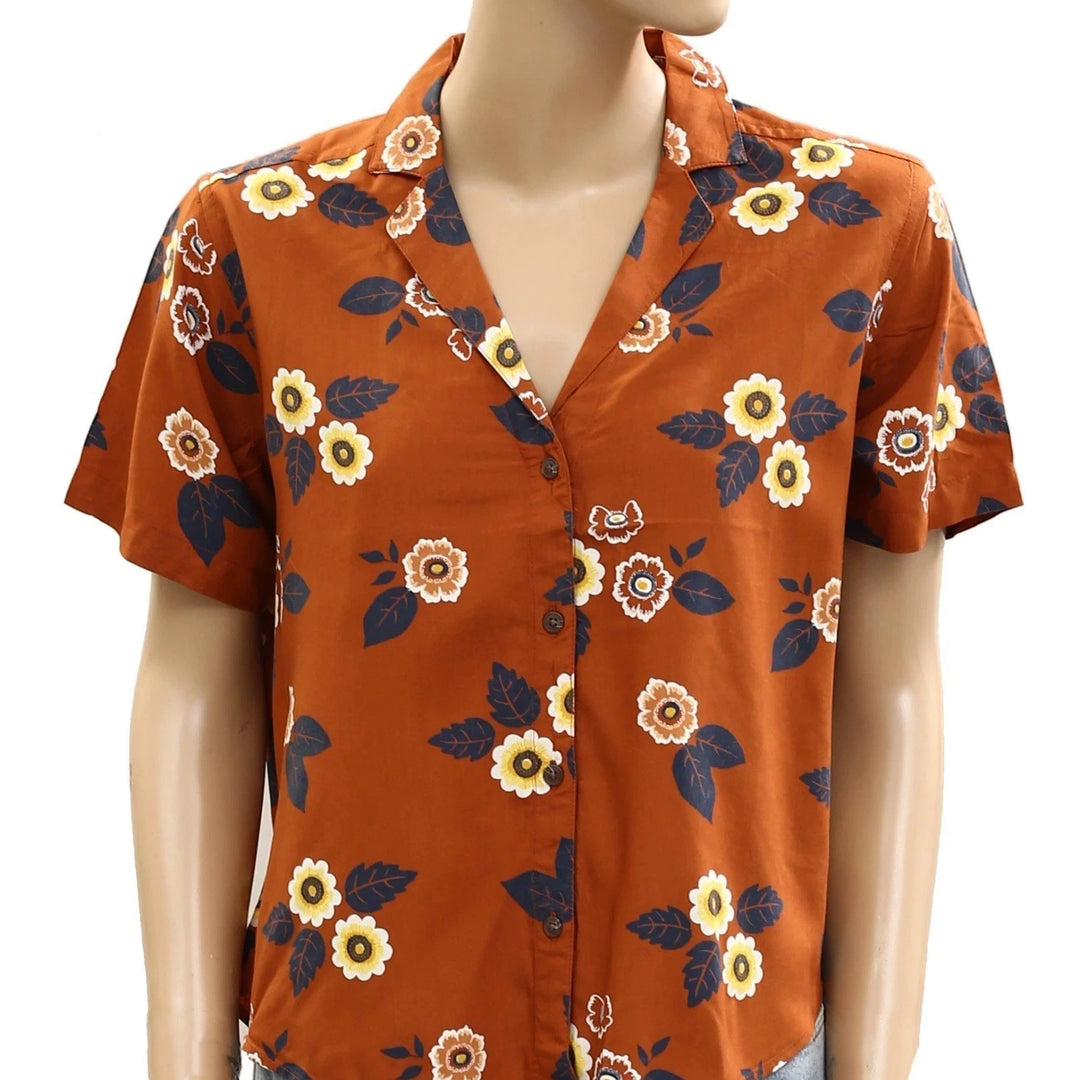 Bridge & Burn The Mia Cropped Shirt Top