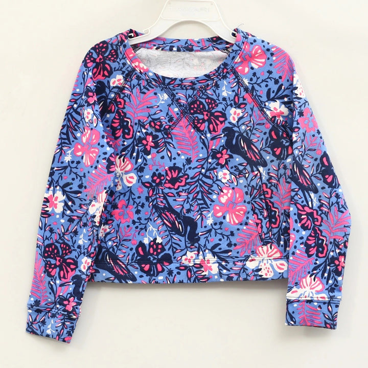 Lilly Pulitzer Girls Luxletic Mini Beach Comber Sweatshirt