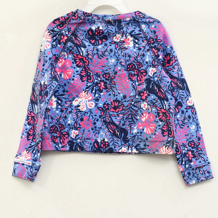 Lilly Pulitzer Girls Luxletic Mini Beach Comber Sweatshirt