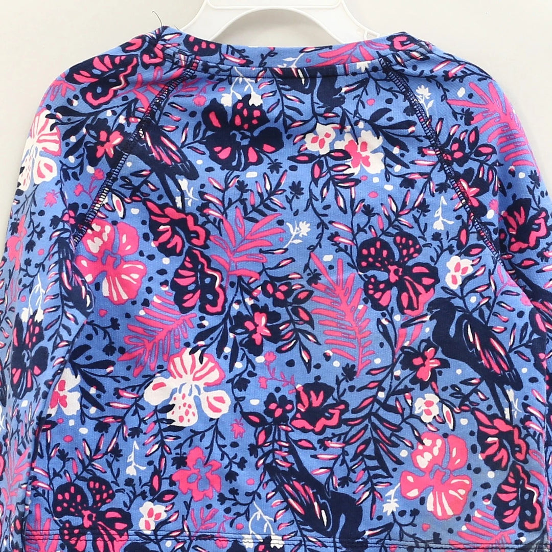 Lilly Pulitzer Girls Luxletic Mini Beach Comber Sweatshirt