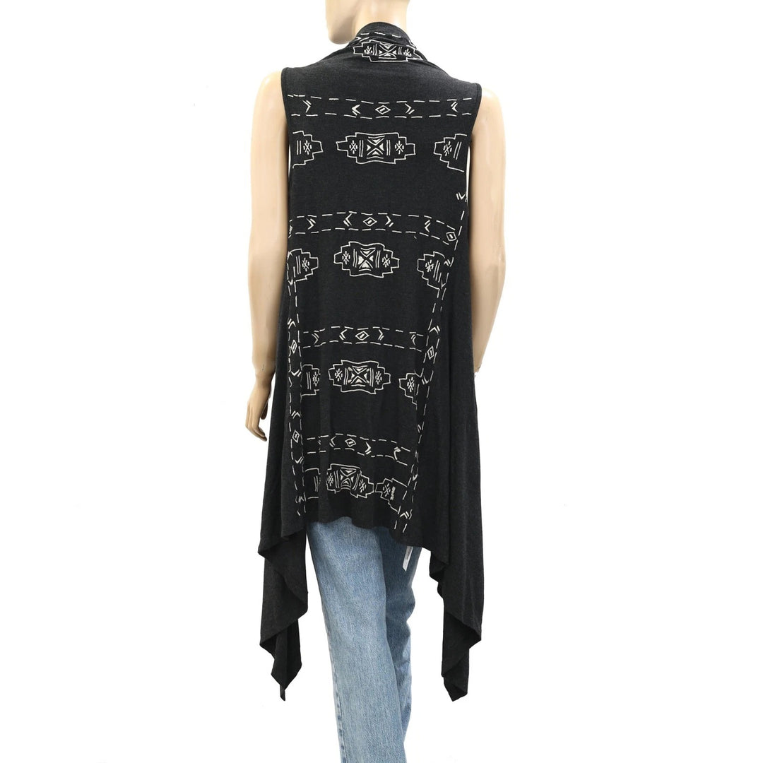 Caite Anthropologie Kiara Embroidered Coverup Tunic Top