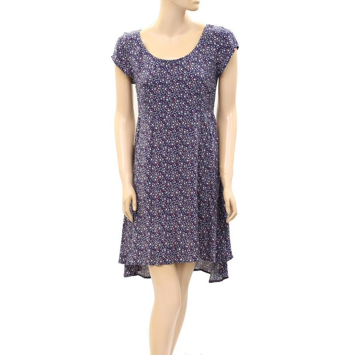 Kimchi Blue Urban Outfitters Floral Print Mini Dress