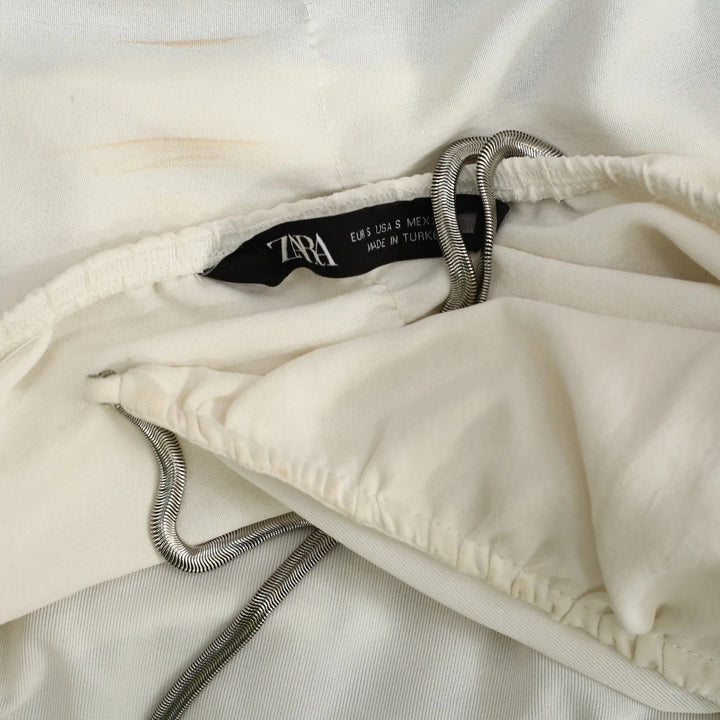 Zara Draped Halter Blouse Top